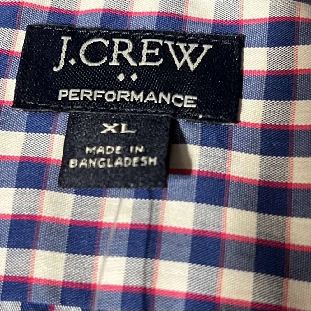 NWT J Crew LS Slim Performance Dress Shirt